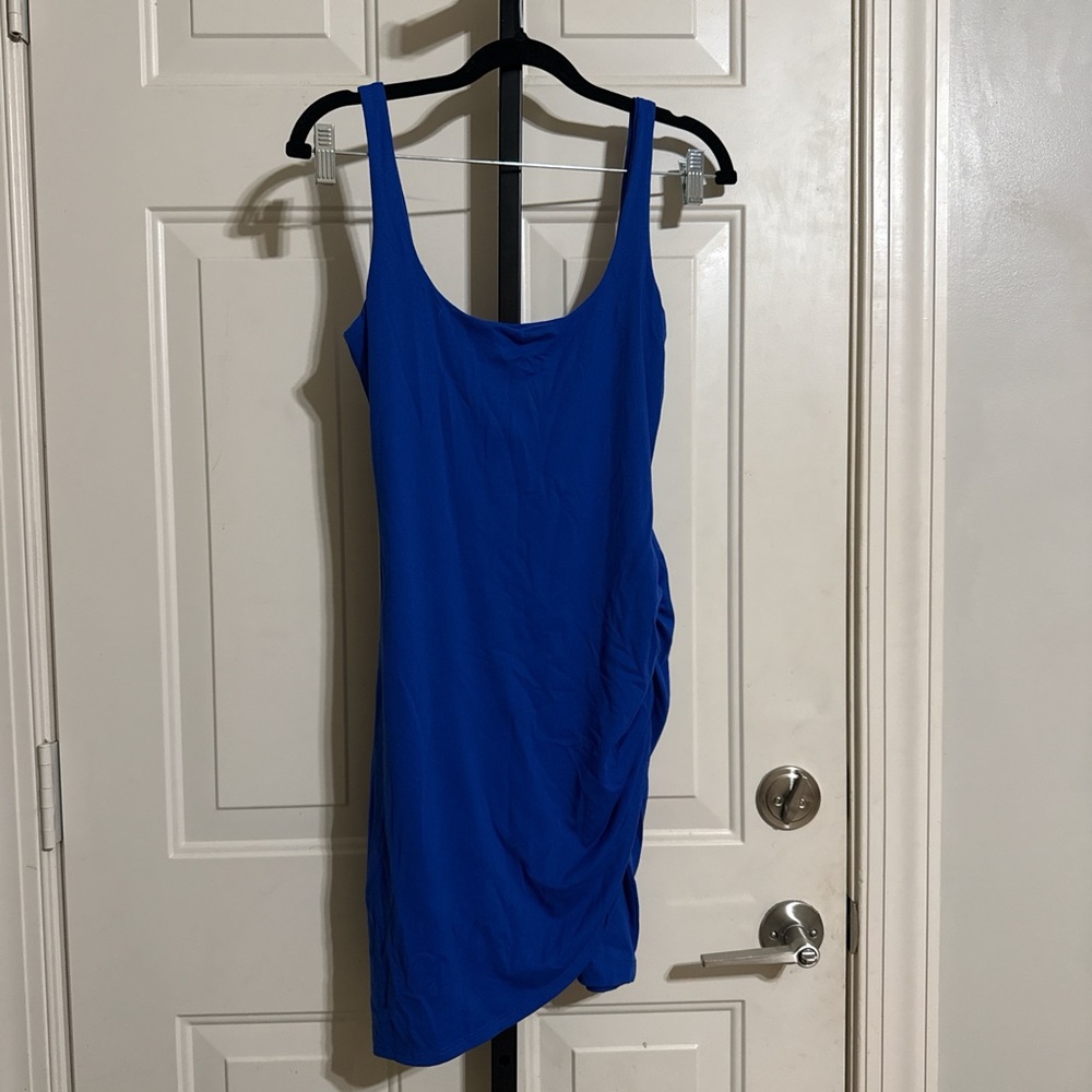 Susana Monaco Vibrant Blue Mini Dress
